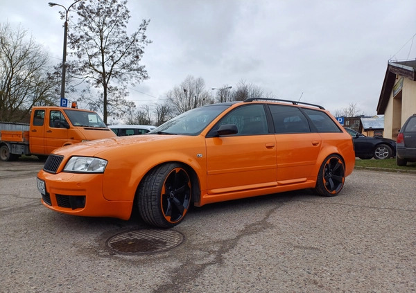 Audi RS6 cena 62900 przebieg: 210582, rok produkcji 2003 z Gdańsk małe 137
